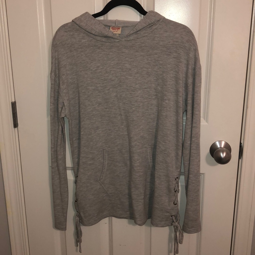 Lightweight Tie Sweatshirt